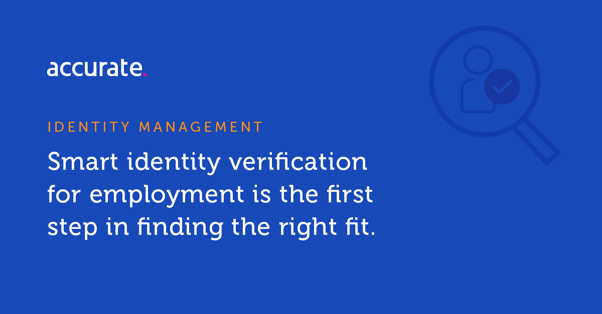 Identity Management Services - Accurate